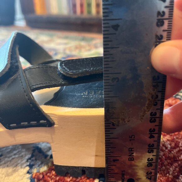 Swedish Hasbeens Tracta Velcro Sandal - Picture 6 of 7